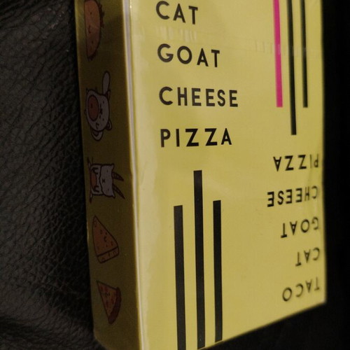 Taco Cat Goat Cheese Pizza board game new, sealed