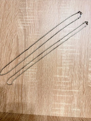 Silver 925 chains set of 2, like new, 30 cm length