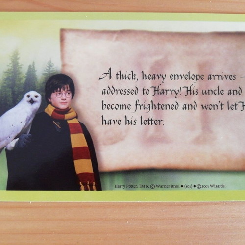 Harry Potter Trading Cards Set of 6 with Packaging like new