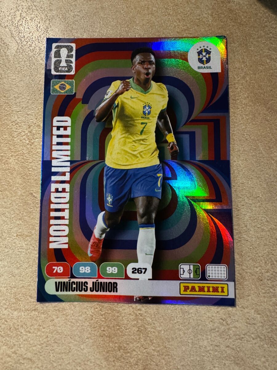 Panini FIFA World Cup Vinicius JR Brazil… - € 10,00 - Vendora.gr