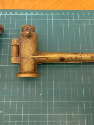 Antique copper bottle capping machine 19th century like new