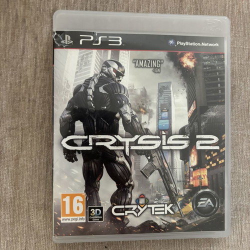 Crysis 2 PlayStation 3 PS3 complete game
