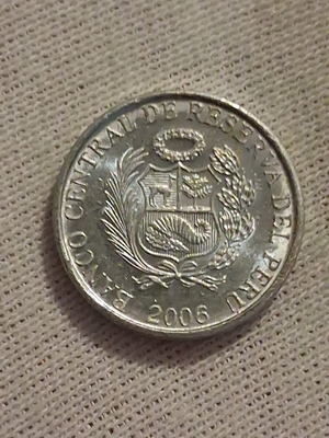 1 λεπτό Περού 2006 σαν καινούργιο αλουμινένιο νόμισμα