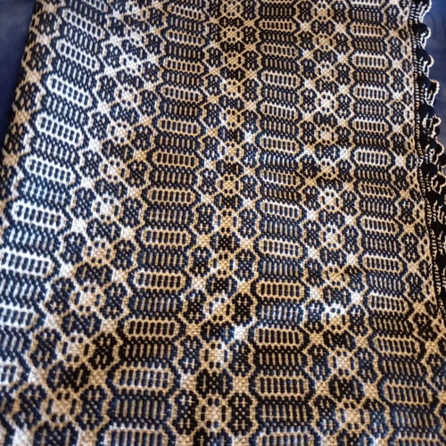 Wool throw new 155x200 vintage design