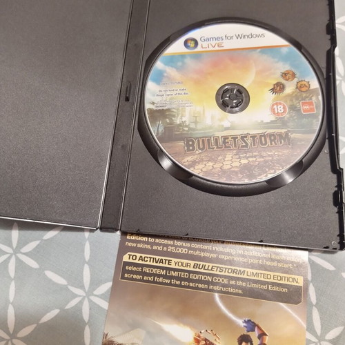 Bulletstorm Limited Edition PC game like new