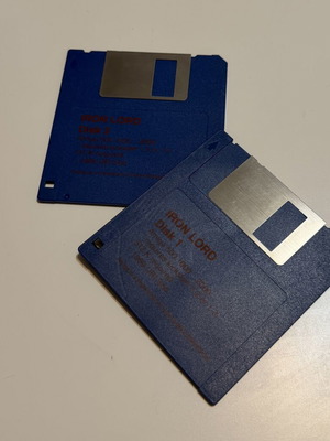 Amiga game IRON LORD 2 authentic, like new