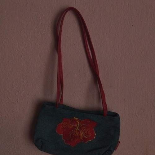 Handbag with Flower Y2K Style New