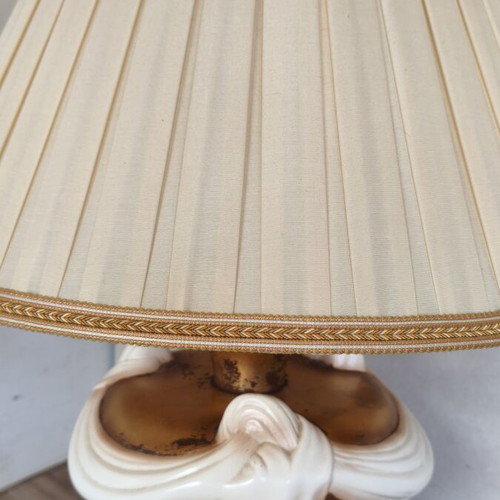 Large ceramic lamp like new, 90 cm height