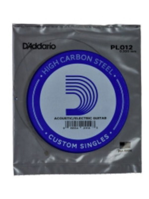 D Addario PL012 Guitar String new, acoustic electric