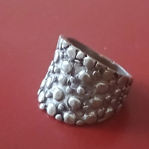 Large 925 silver ring, 18mm, 10 grams