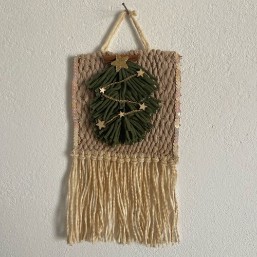 Handmade macrame wall tree new