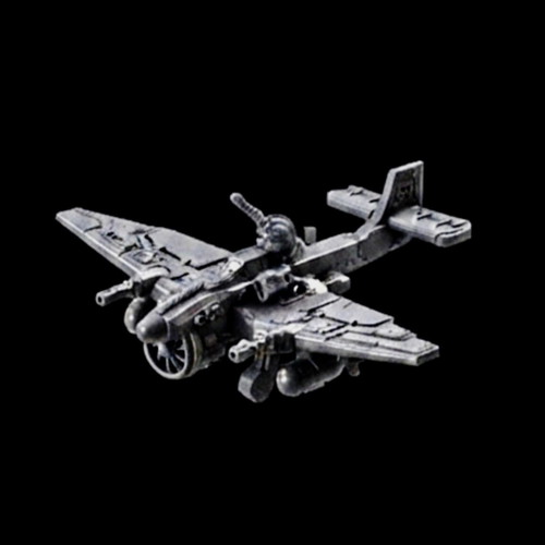 Ork Styka BlitzBomber custom sci-fi miniature