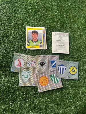 Football 1998 Panini single stickers, 30 pieces with back