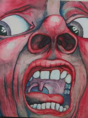 LP King Crimson In The Court Of The Crimson King μεταχειρισμένο, rock