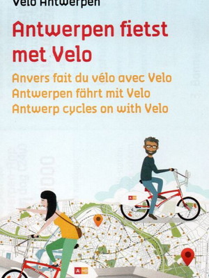 Anwerpen Velo map new, with electric bikes and charging areas