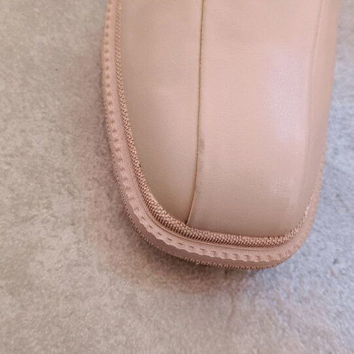 Women's beige ankle boots new, size 41