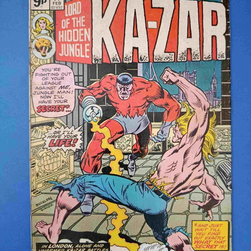 Kazar Ka-Zar Vol 2 comic 1976 used condition