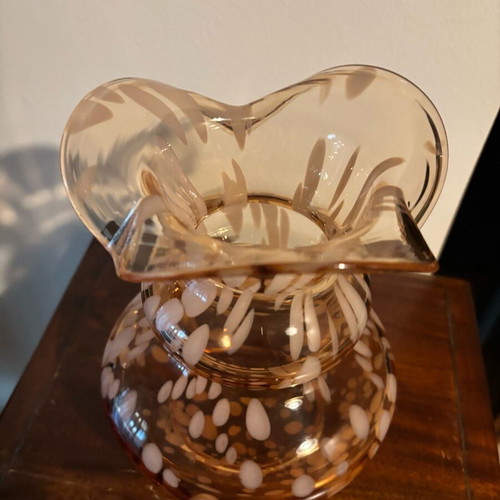 Murano vase handmade in like new condition