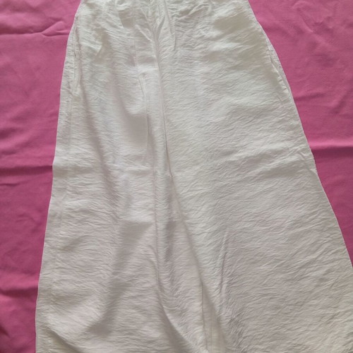 Moliin Rose White Linen Palazzo Pants like new, size 128 cm, age 8