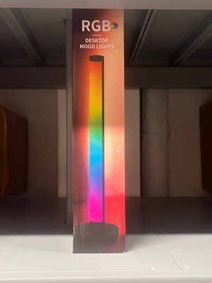 LED RGB Table Lamp Set with Music Sync and Multi-Control