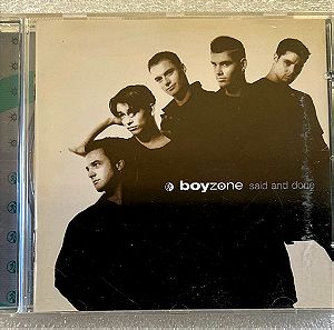 Boyzone - Said and done cd album