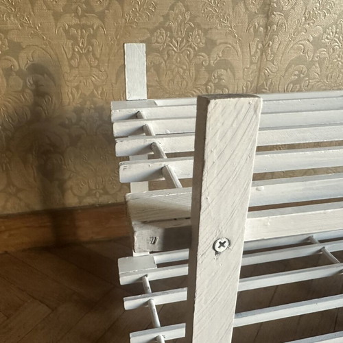 Wooden shoe rack