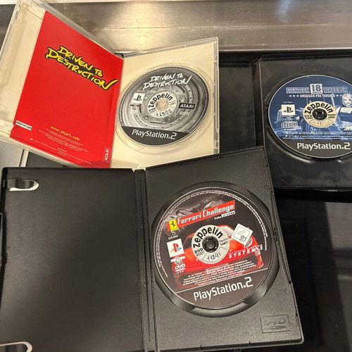 Racing video games pack of 3 for PlayStation 2 used