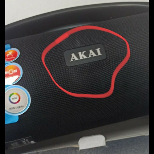 Akai Bluetooth Speaker abts 55 Waterproof Karaoke New
