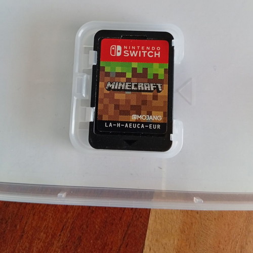 Minecraft Nintendo Switch game like new