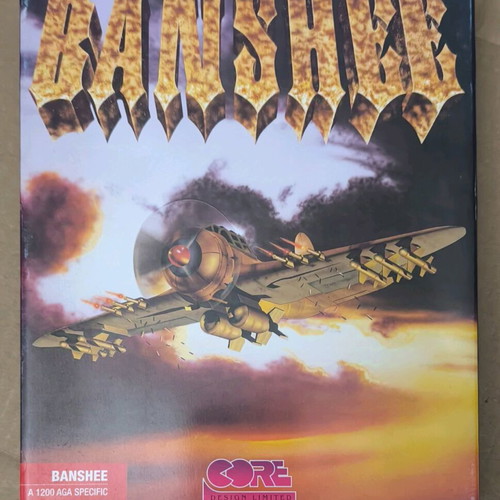 Banshee (Core Design Limited) for Amiga A1200 like new, complete in box