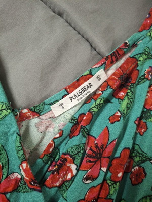 Pull & Bear floral romper, small