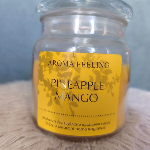 Candle Pineapple Mango new with mango-pineapple scent