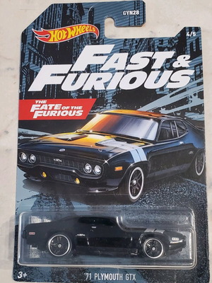 Hot Wheels 2019 Fast and Furious Plymouth new