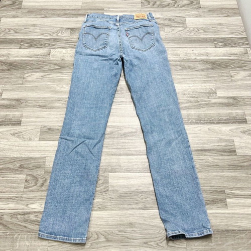Levis 724 High Rise Slim Straight Jeans new, light blue, W29/L31