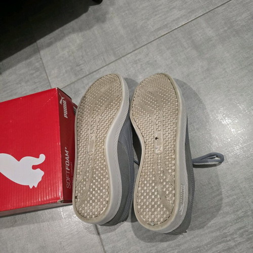 Puma women's shoes with suede texture, like new condition