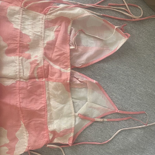 Maxi dress H&M small, like new, pink and cream floral