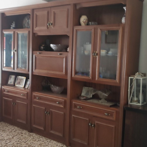 Vintage wooden display cabinet like new