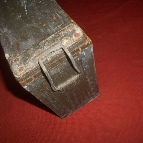 Wooden British Army WWII 1945 Ammo Box used