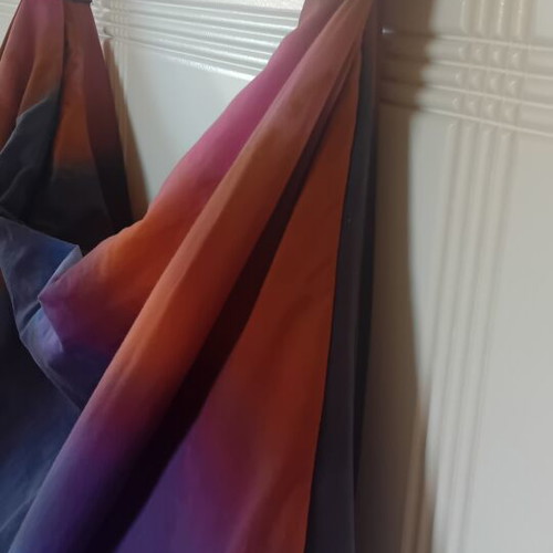 Zara large fabric bag like new for city or beach