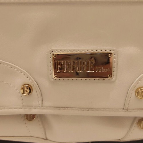 Ferré white shoulder and crossbody bag new