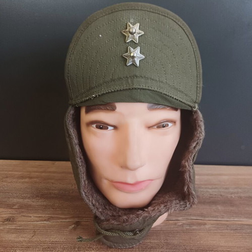 M1951 Pile Field Cap MQ1 used, American military hat with Greek officer insignia