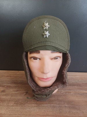 M1951 Pile Field Cap MQ1 used, American military hat with Greek officer insignia