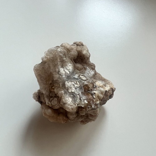 Botryoidal Chalcedony Geode Natural Raw Specimen 33g