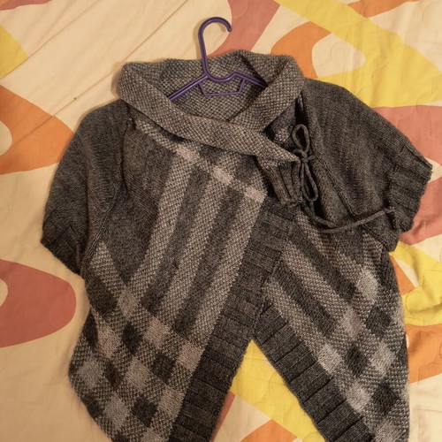 Short winter cardigan used