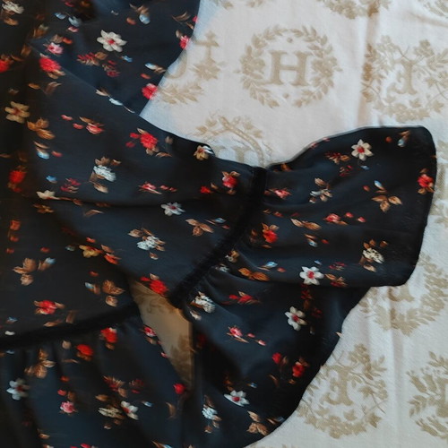 Zara blouse, black, size M / 38 / 10, unworn