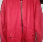Jacket used, thin, red, size M