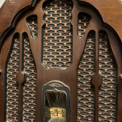 General Electric retro radio used