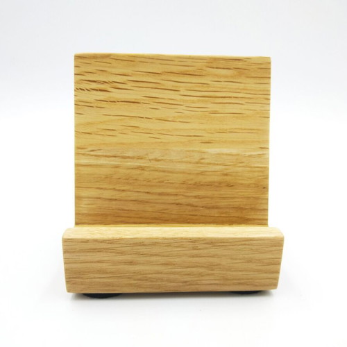 Mini wooden vinyl record stand, handmade