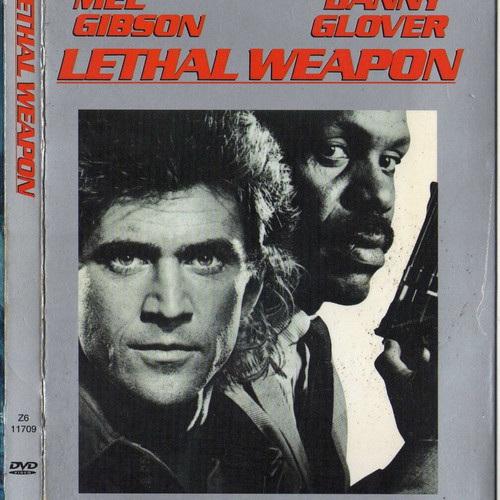 Lethal Weapon DVD used, action police genre, subtitles