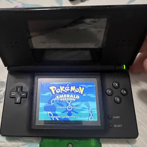 Nintendo DS Lite console used for parts, black